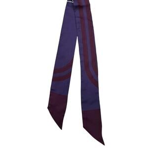 Hermes Silk Twilly Scarf featuring the Brides de Gala pattern